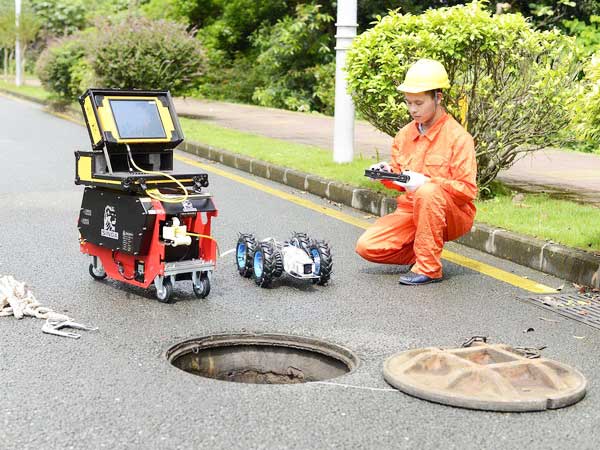 尉犁管道机器人检测